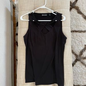 Black dress shirt for professional attire